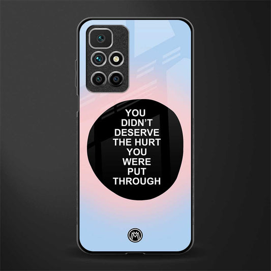 hurt glass case for redmi 10 prime image