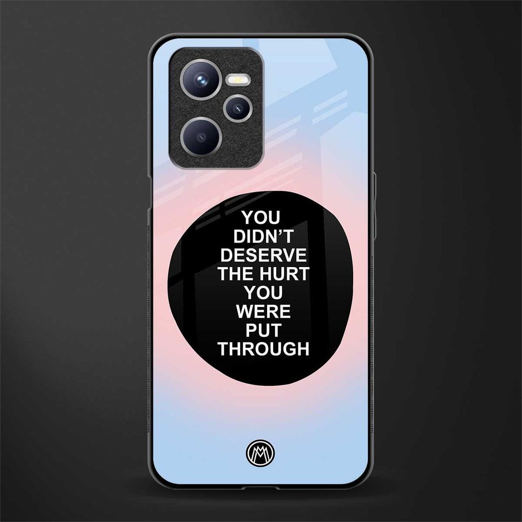 hurt glass case for realme c35 image
