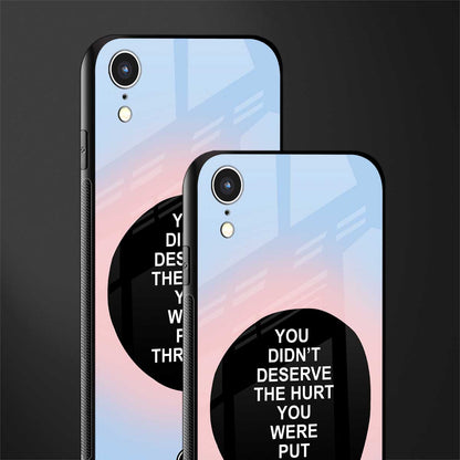 hurt glass case for iphone xr image-2