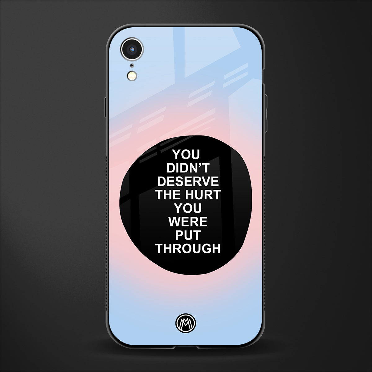 hurt glass case for iphone xr image