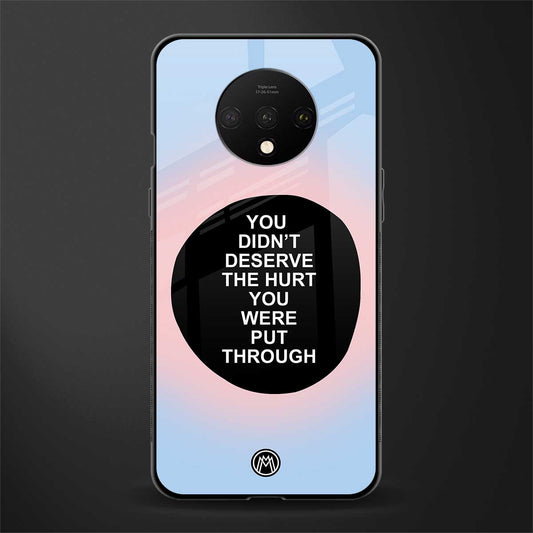 hurt glass case for oneplus 7t image