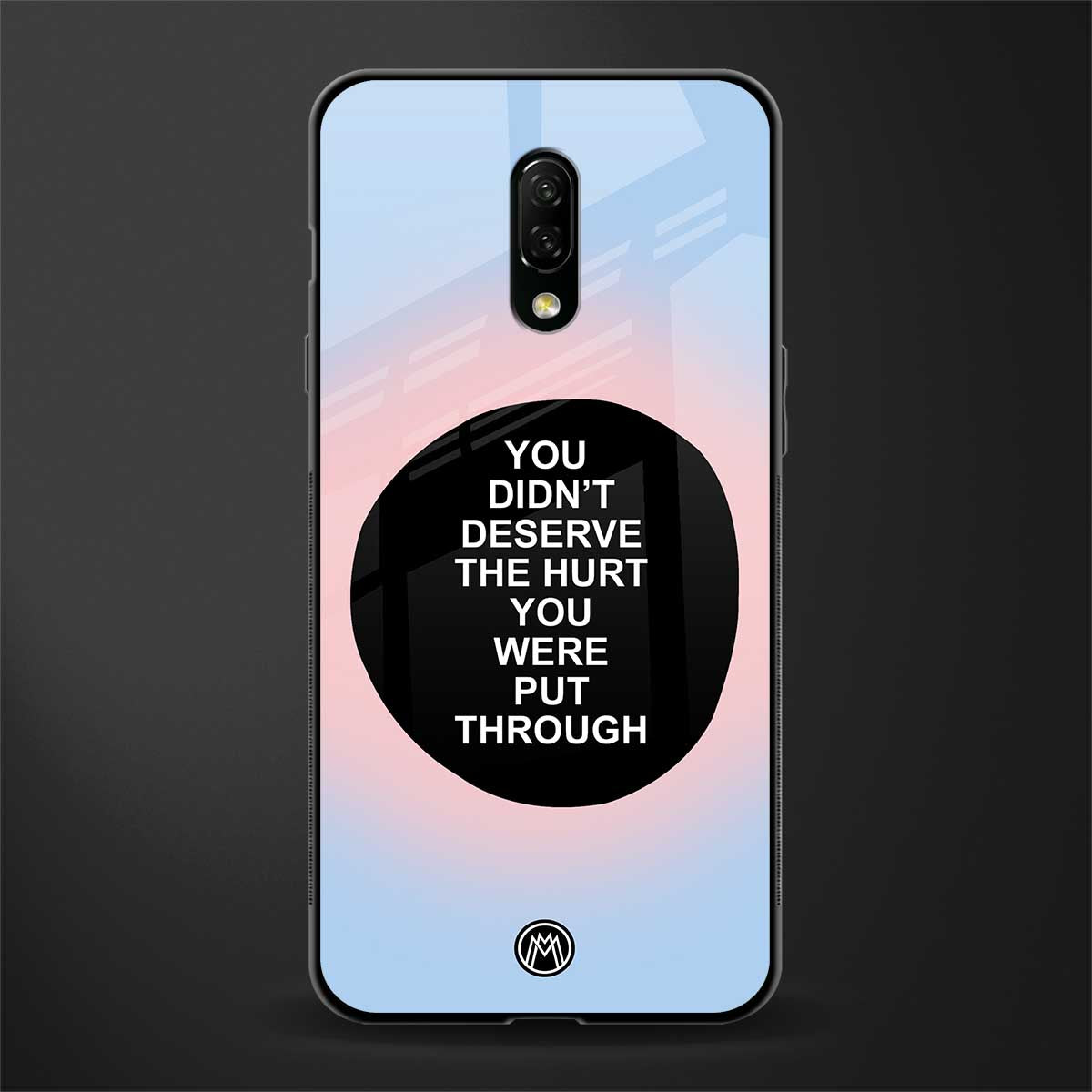 hurt glass case for oneplus 7 image