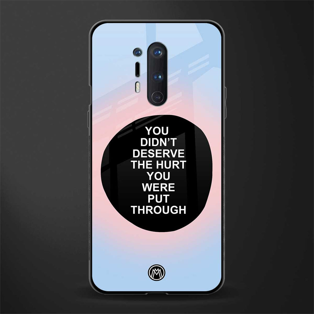 hurt glass case for oneplus 8 pro image