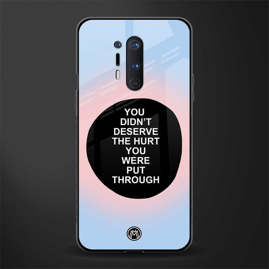 hurt glass case for oneplus 8 pro image
