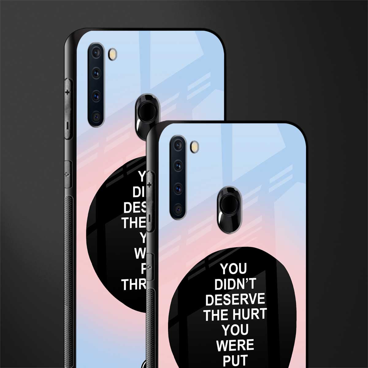 hurt glass case for samsung a21 image-2