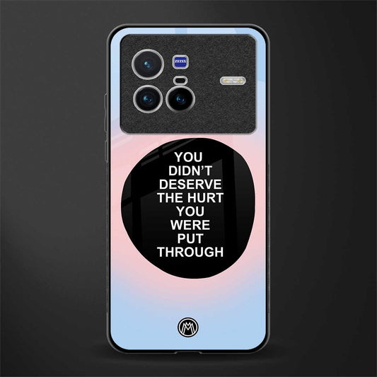 hurt glass case for vivo x80 image