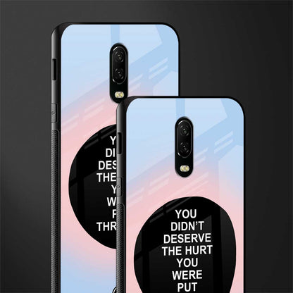 hurt glass case for oneplus 6t image-2