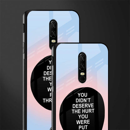hurt glass case for oneplus 6 image-2