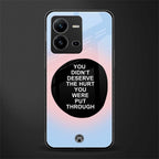 hurt back phone cover | glass case for vivo v25-5g