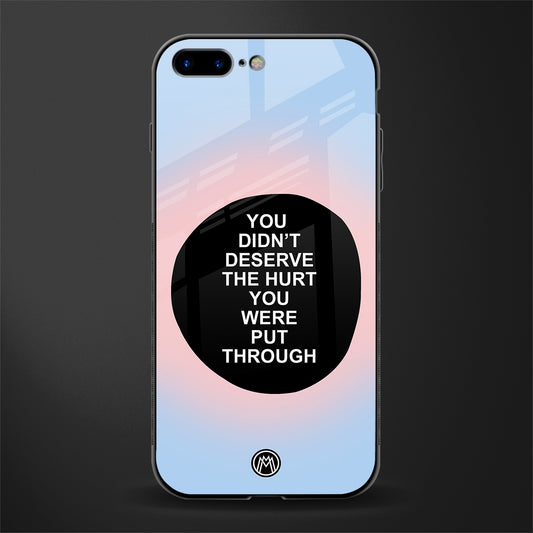 hurt glass case for iphone 8 plus image