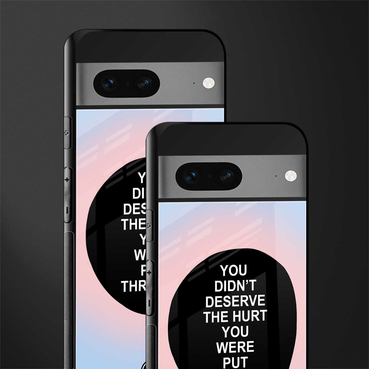 hurt back phone cover | glass case for google pixel 7