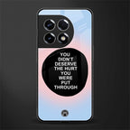hurt back phone cover | glass case for oneplus 11r