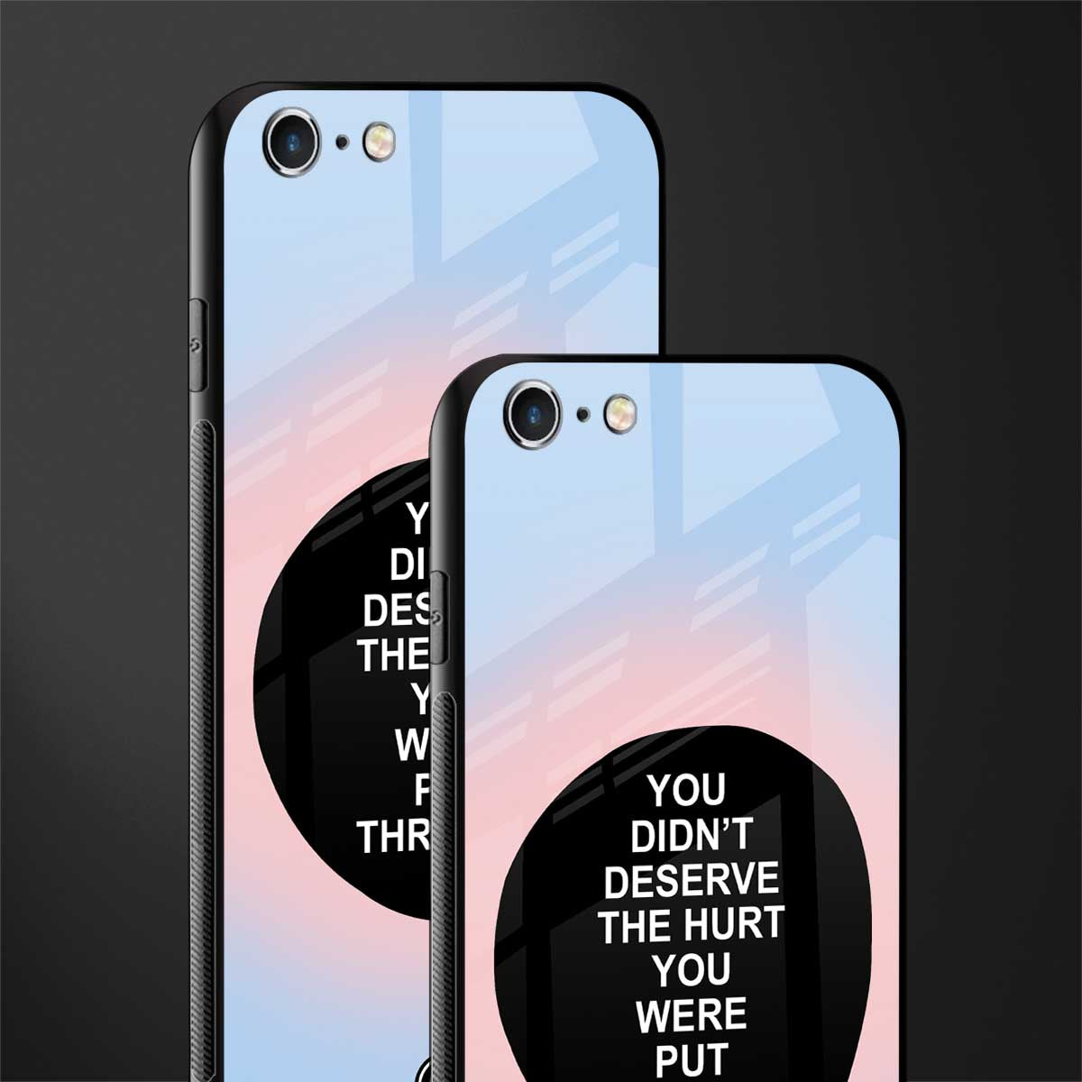 hurt glass case for iphone 6 plus image-2