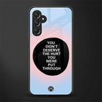 hurt back phone cover | glass case for samsun galaxy a24 4g