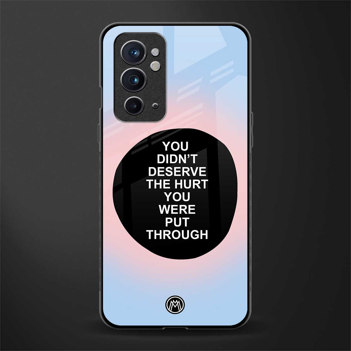 hurt glass case for oneplus 9rt image