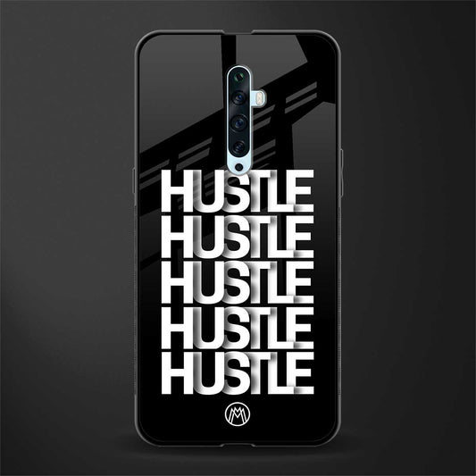 hustle glass case for oppo reno 2z image