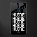 hustle glass case for oppo a9 image