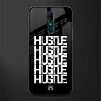 hustle glass case for oppo a9 image