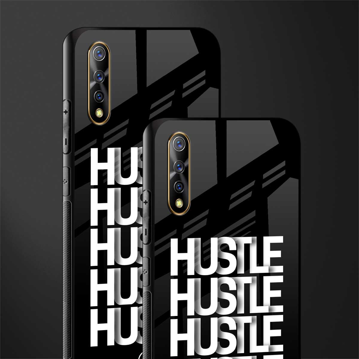 hustle glass case for vivo s1 image-2