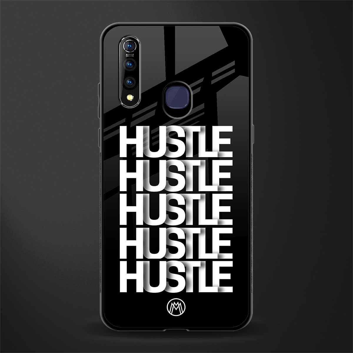 hustle glass case for vivo z1 pro image