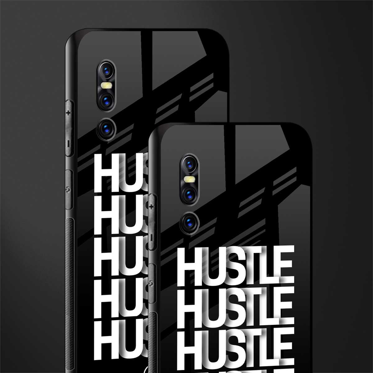 hustle glass case for vivo v15 pro image-2