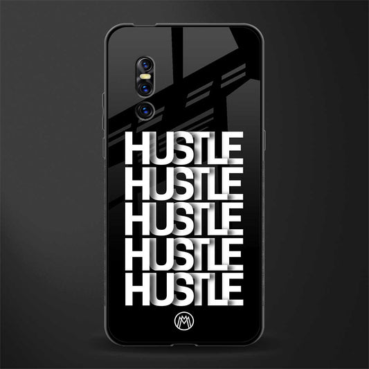 hustle glass case for vivo v15 pro image