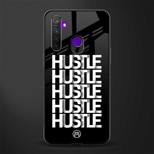 hustle glass case for realme 5s image