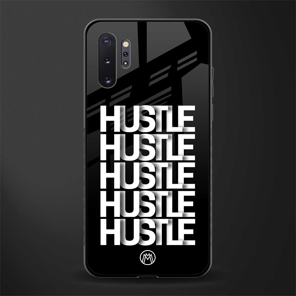 hustle glass case for samsung galaxy note 10 plus image