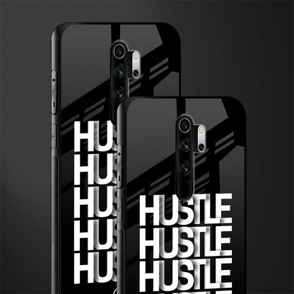 hustle glass case for redmi note 8 pro image-2