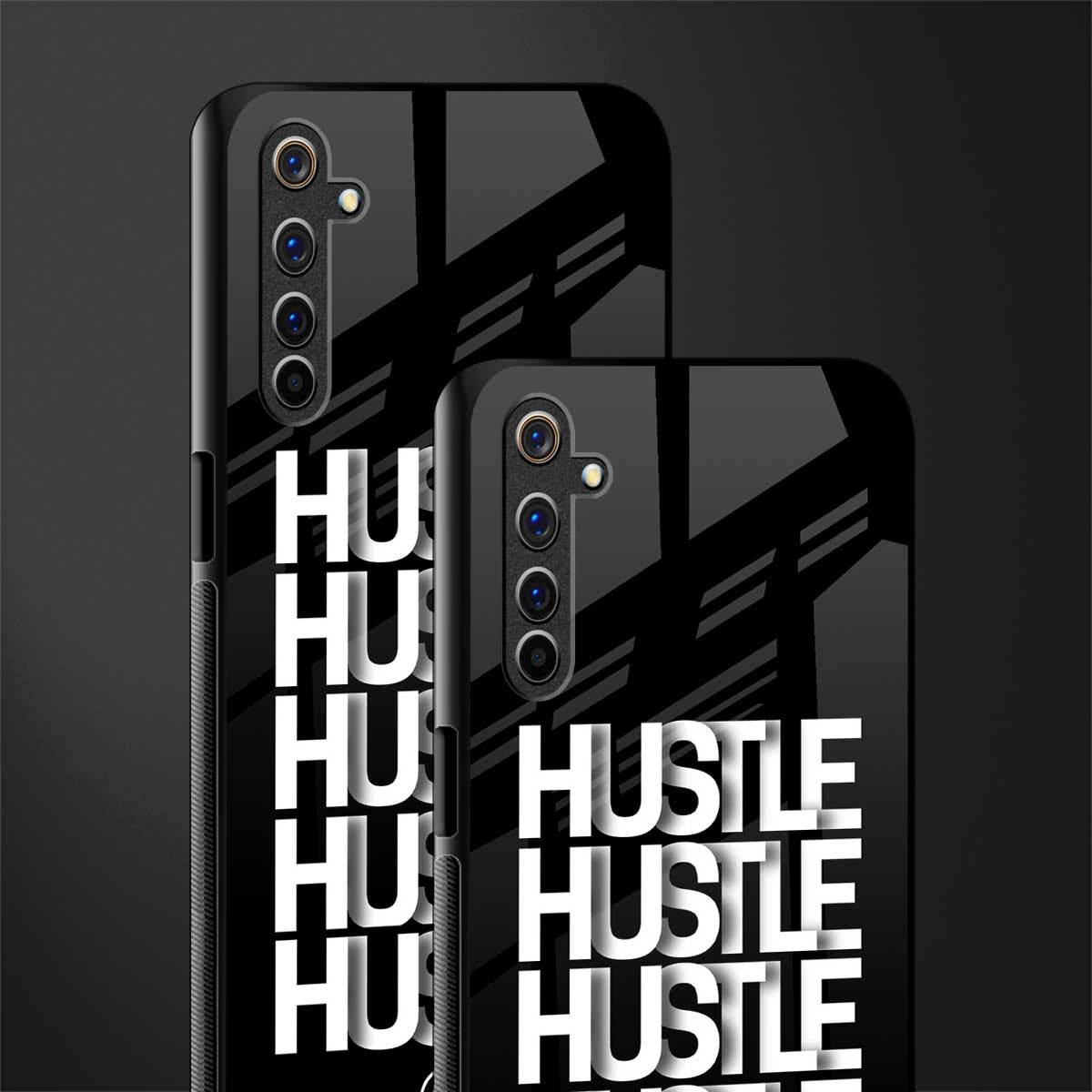 hustle glass case for realme 6 image-2