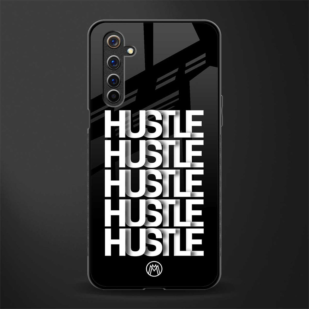 hustle glass case for realme 6 image