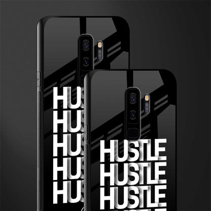 hustle glass case for samsung galaxy s9 plus image-2