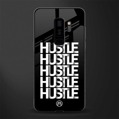 hustle glass case for samsung galaxy s9 plus image