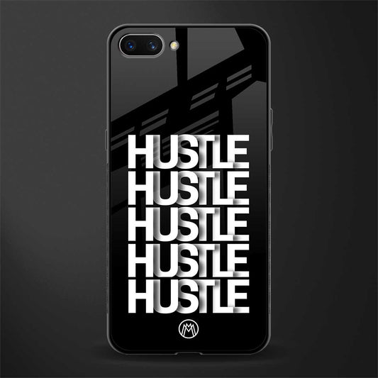 hustle glass case for realme c1 image