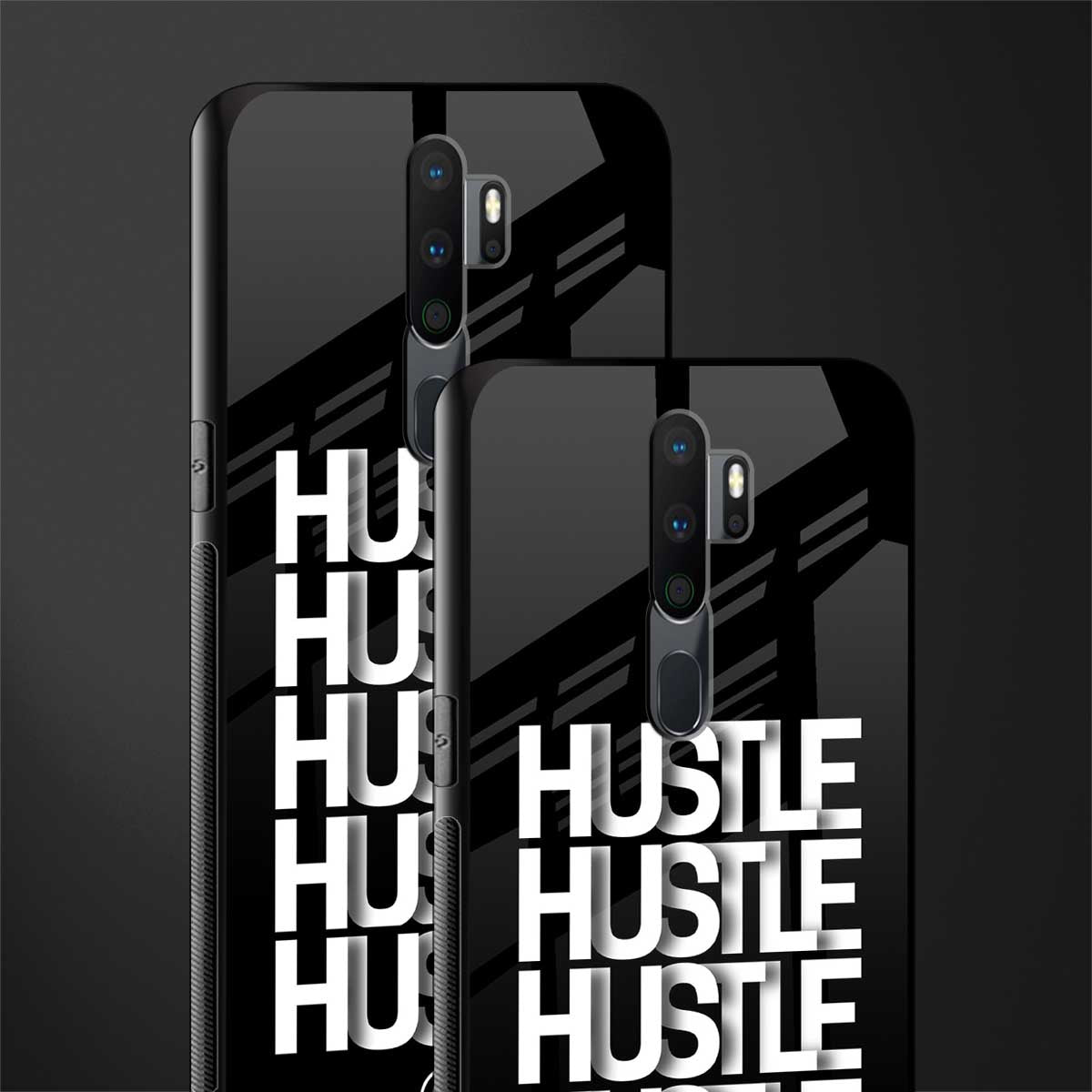 hustle glass case for oppo a9 2020 image-2