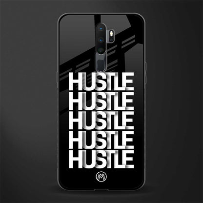 hustle glass case for oppo a9 2020 image