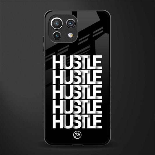 hustle glass case for mi 11 lite image