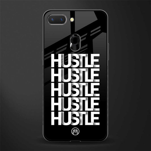 hustle glass case for realme 2 image