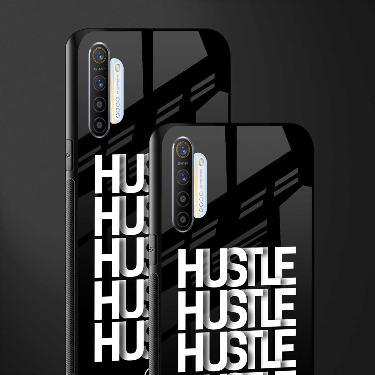 hustle glass case for realme x2 image-2