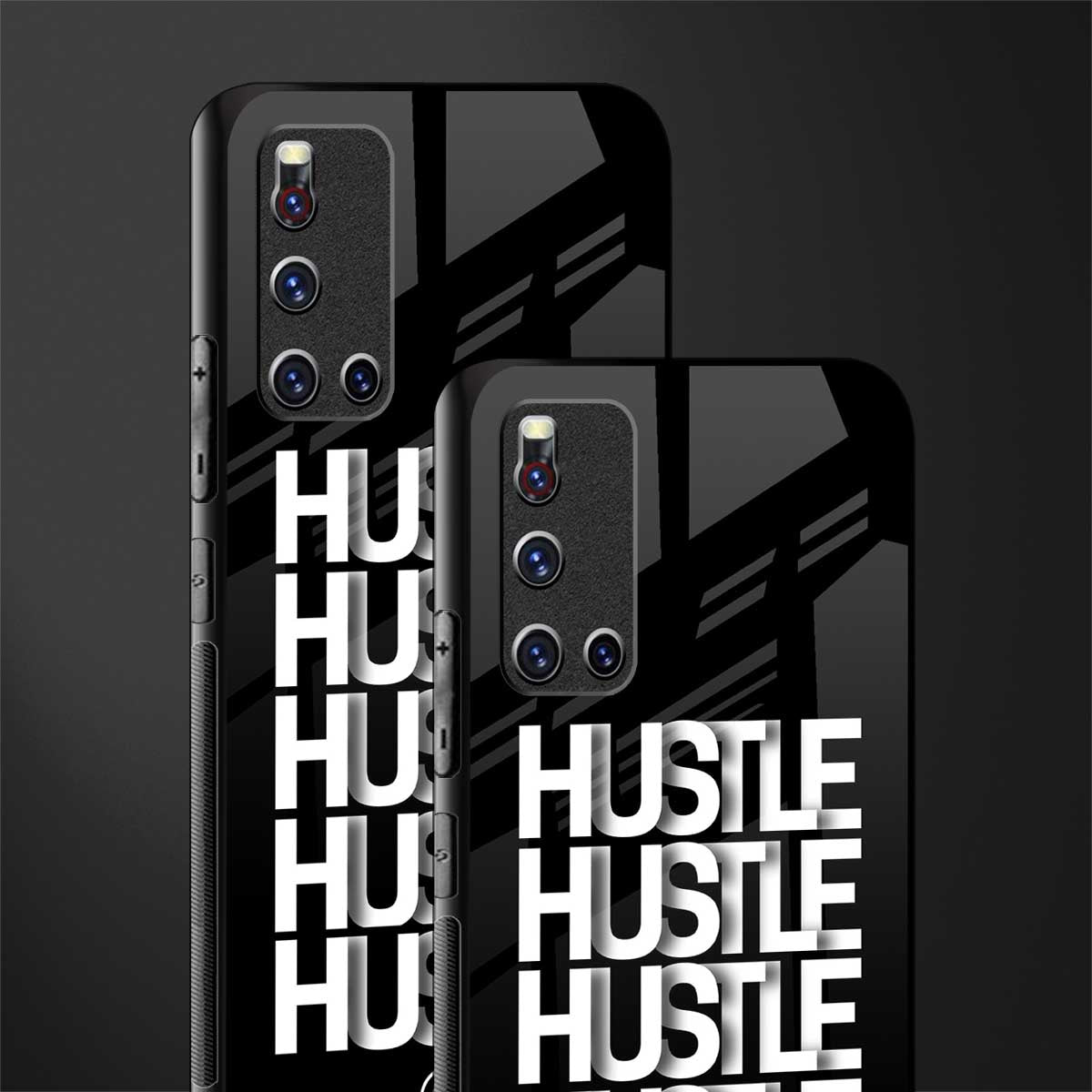 hustle glass case for vivo v19 image-2