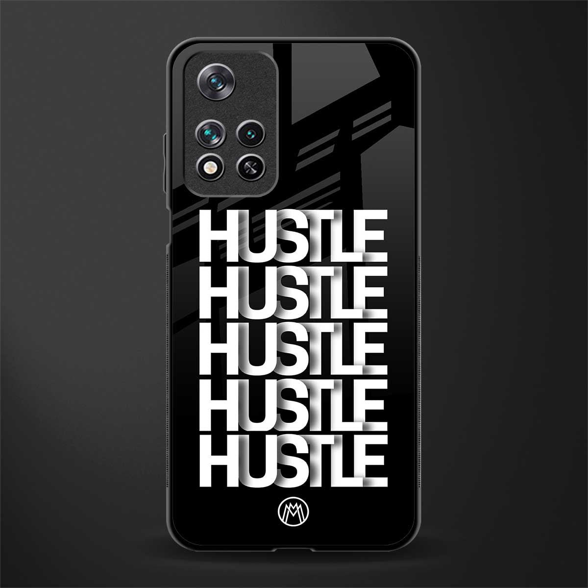 hustle glass case for poco m4 pro 5g image