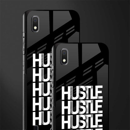 hustle glass case for samsung galaxy a10 image-2