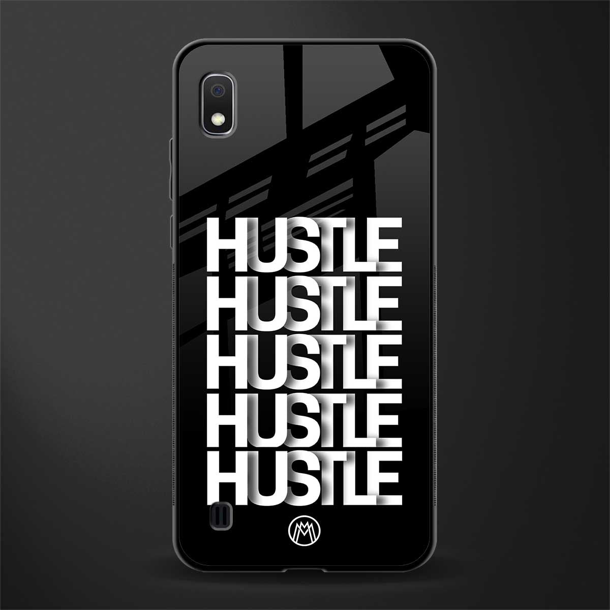 hustle glass case for samsung galaxy a10 image