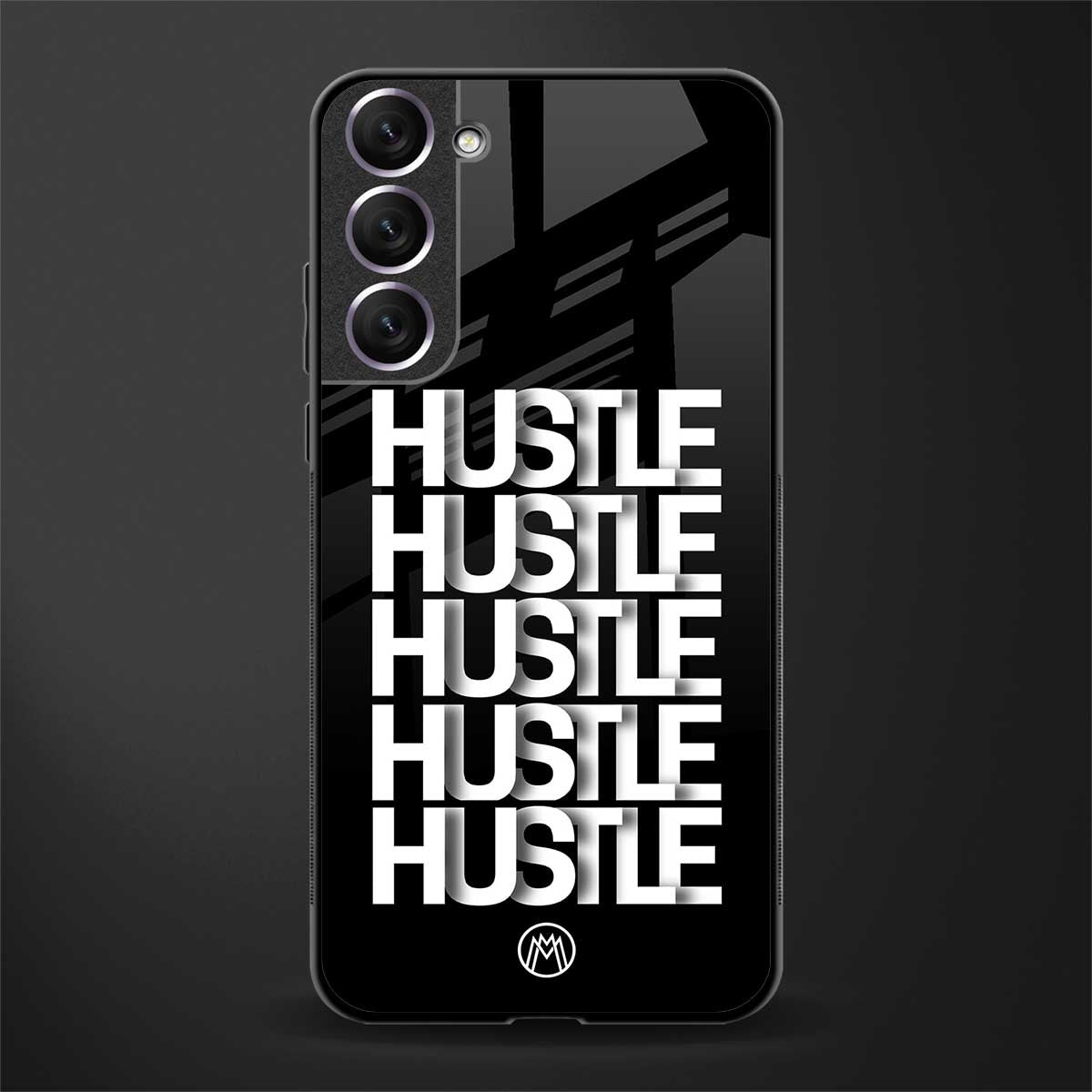 hustle glass case for samsung galaxy s21 image