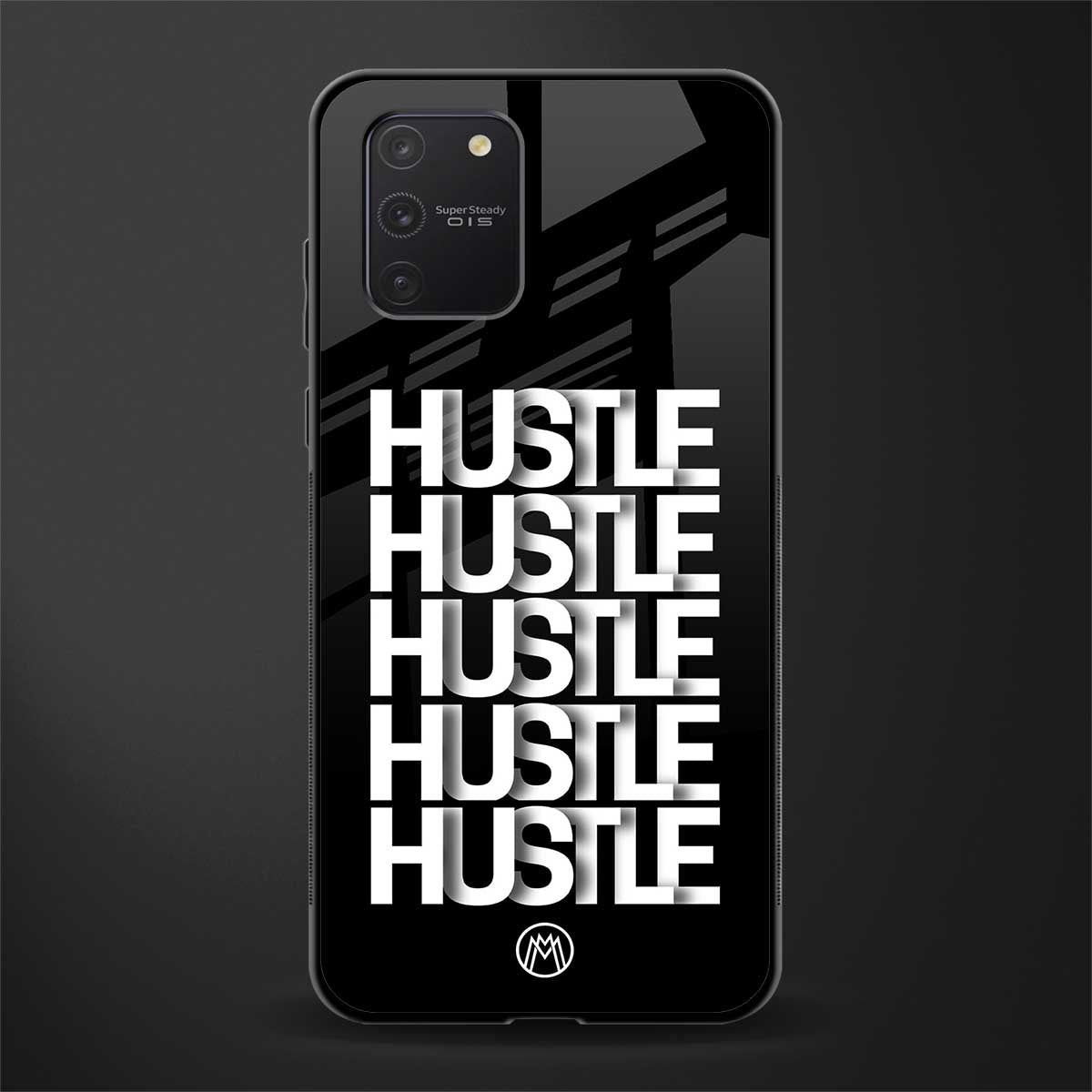 hustle glass case for samsung galaxy s10 lite image