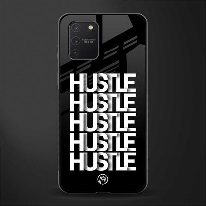 hustle glass case for samsung galaxy a91 image