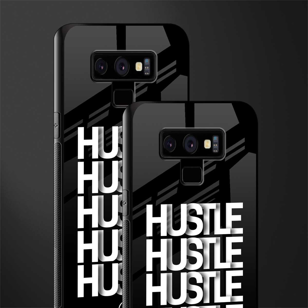 hustle glass case for samsung galaxy note 9 image-2