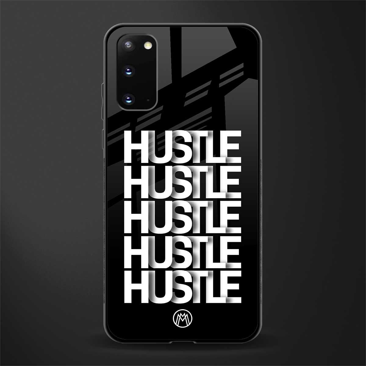 hustle glass case for samsung galaxy s20 image