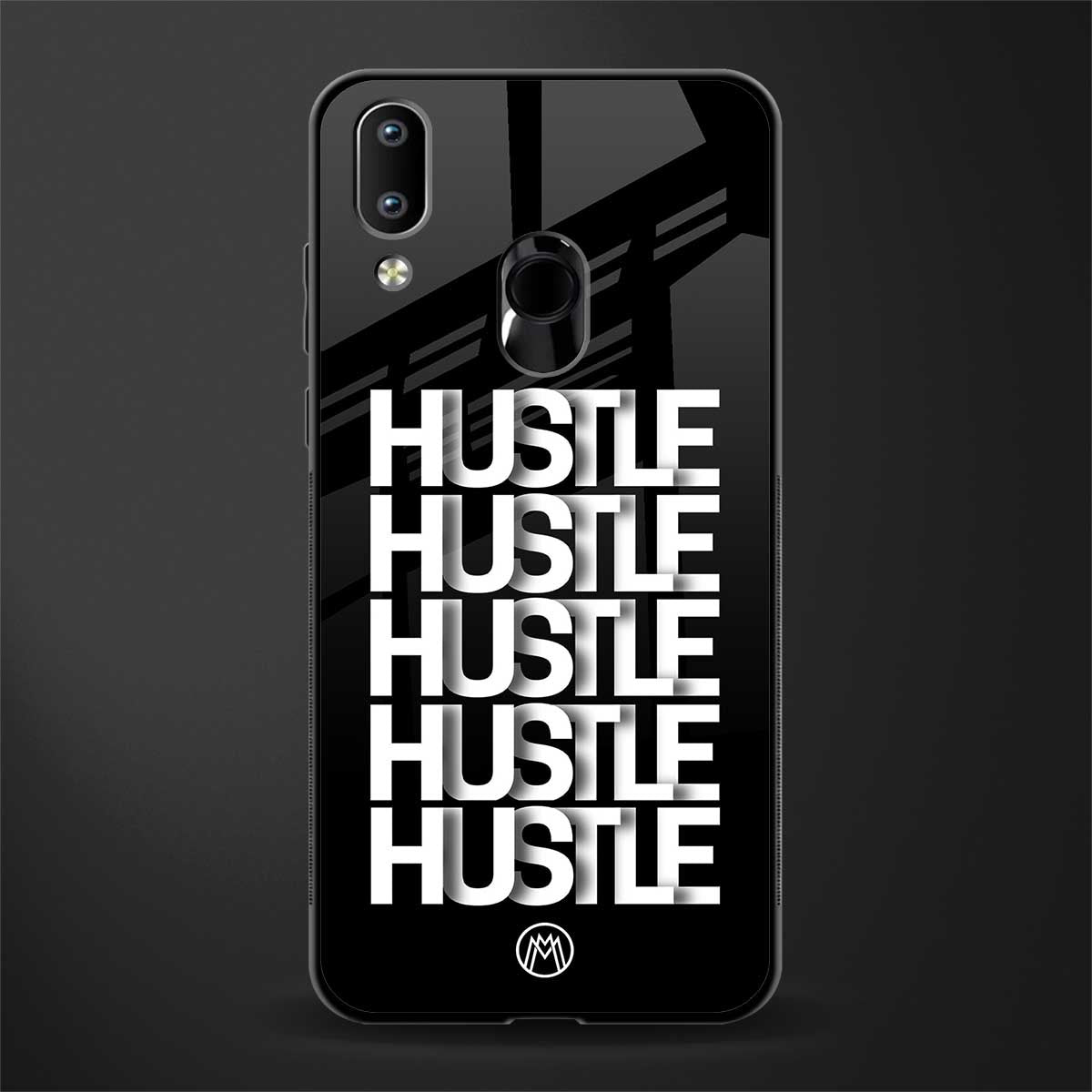 hustle glass case for vivo y95 image