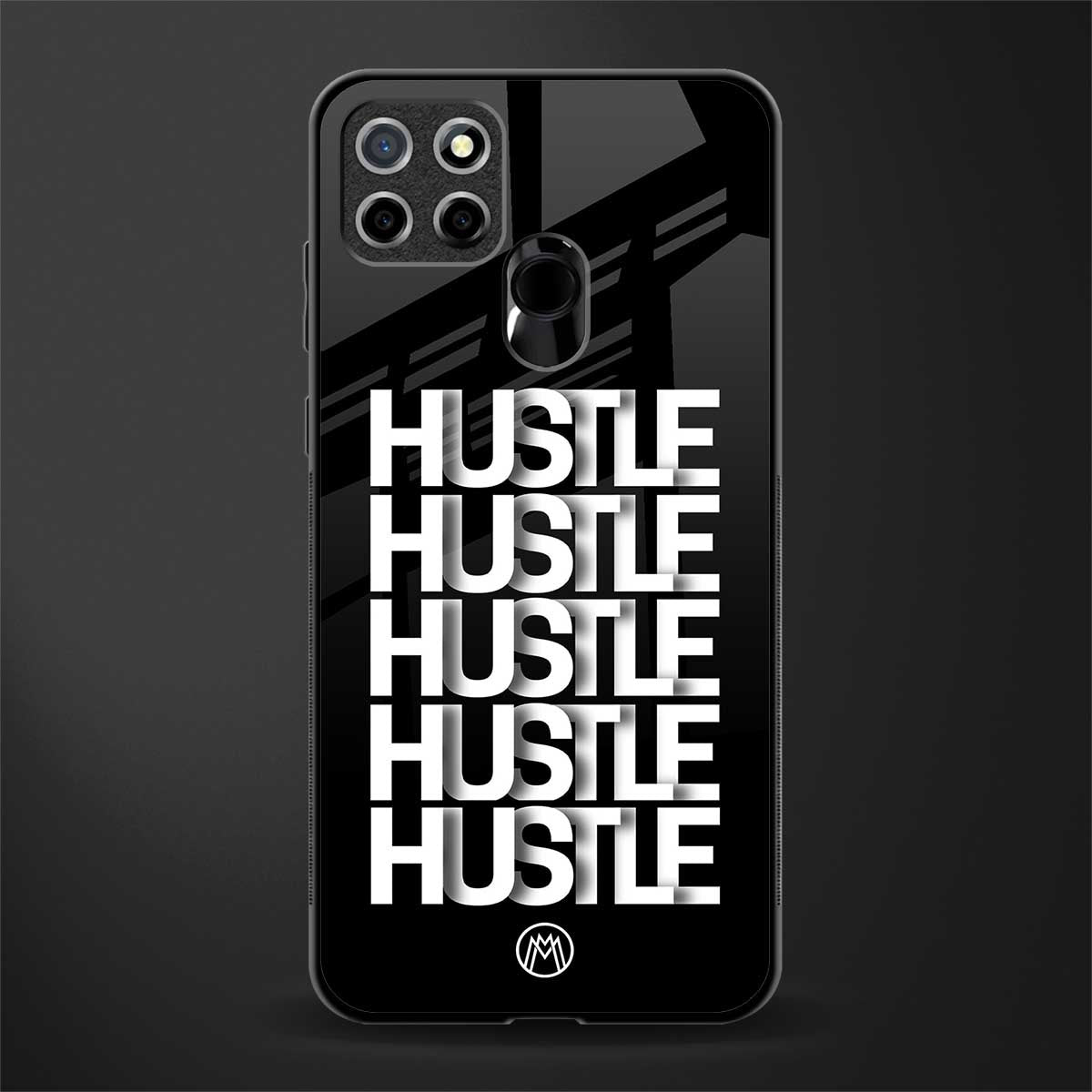 hustle glass case for realme c25 realme c25s image